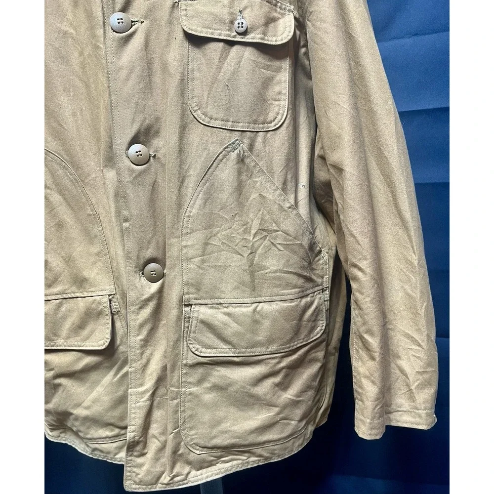 Vintage 1960's Sears Roebuck Active Sportswear‎ Expandable Hunting Field Jacket
